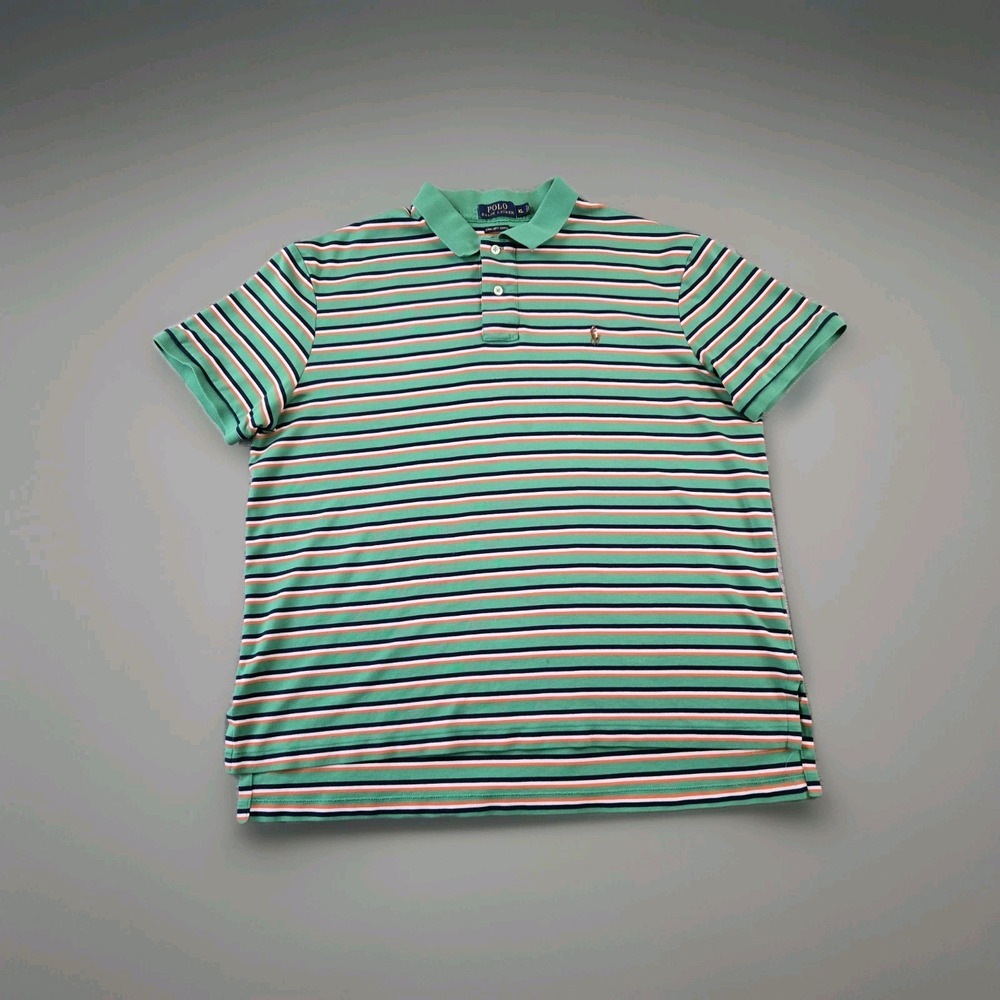 POLO Ralph Lauren Men's Short Sleeve Pullover Shirt Pima Soft Cotton Size XL